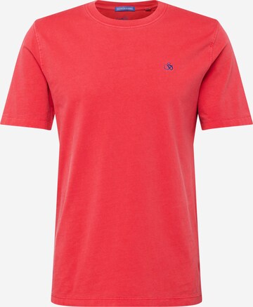 T-Shirt SCOTCH & SODA en orange : devant