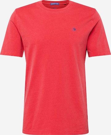 T-Shirt SCOTCH & SODA en orange : devant