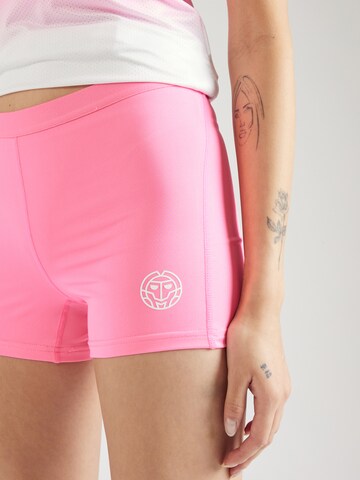 BIDI BADU Skinny Workout Pants in Pink