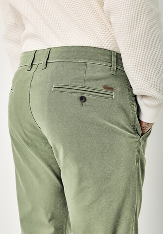 REDPOINT Slimfit Chinohose in Grün