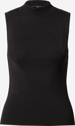 COMMA Knitted Top in Black: front