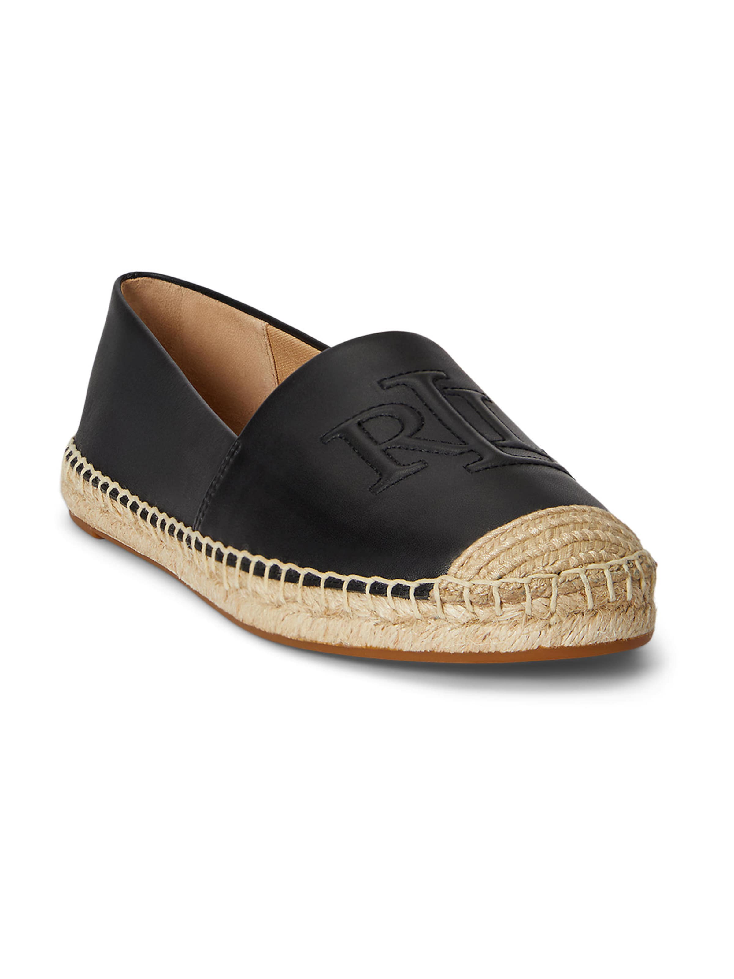 Lauren Ralph Lauren Espadrilles 'CAMERYN' in Zwart: voorkant