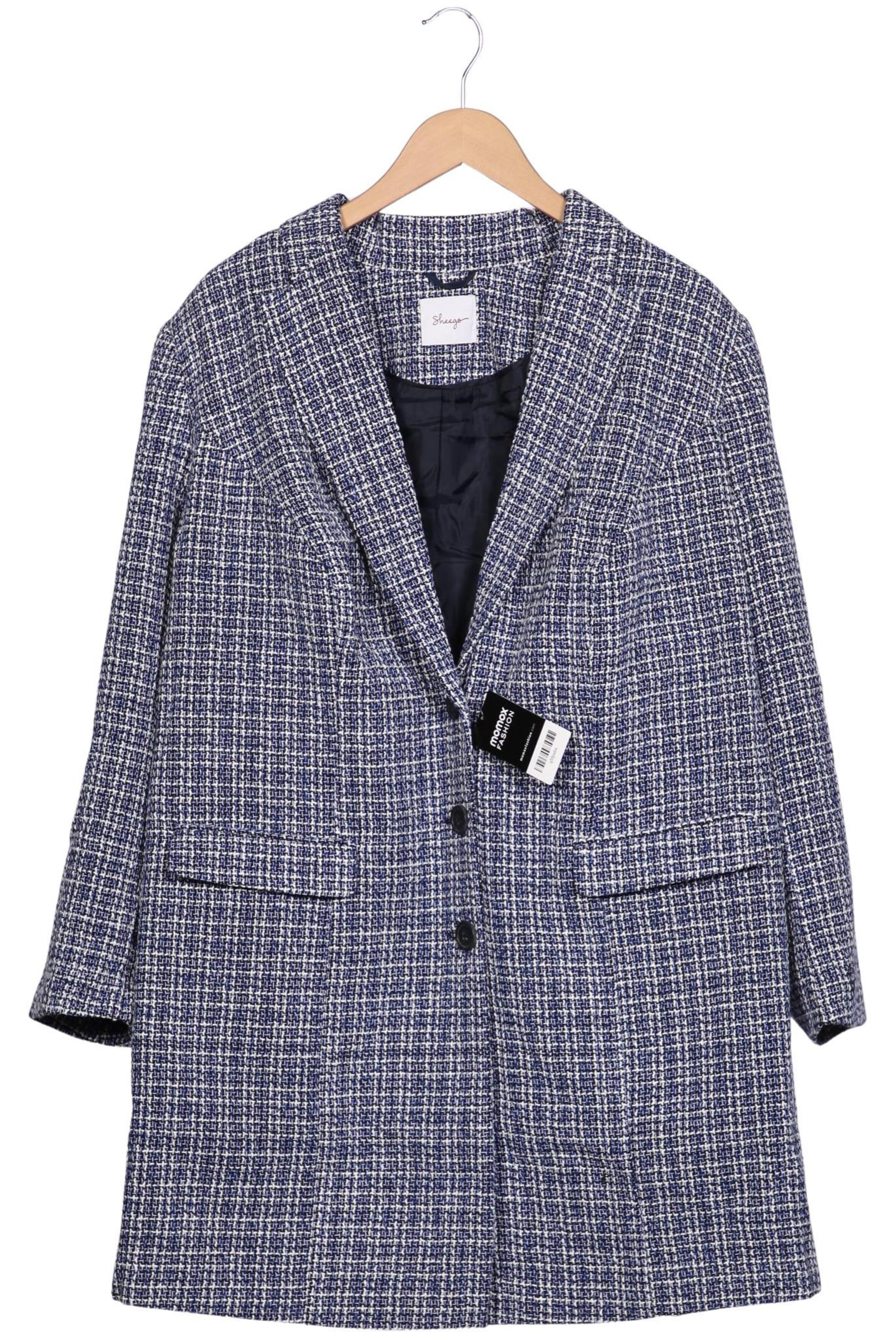 SHEEGO Jacket & Coat in 6XL in Blue: front