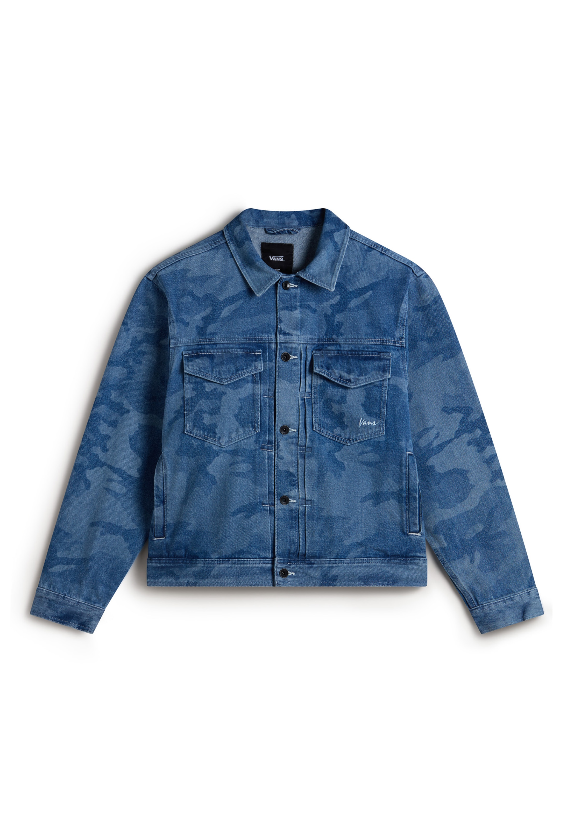 VANS - Casaco meia-estação em azul: frente