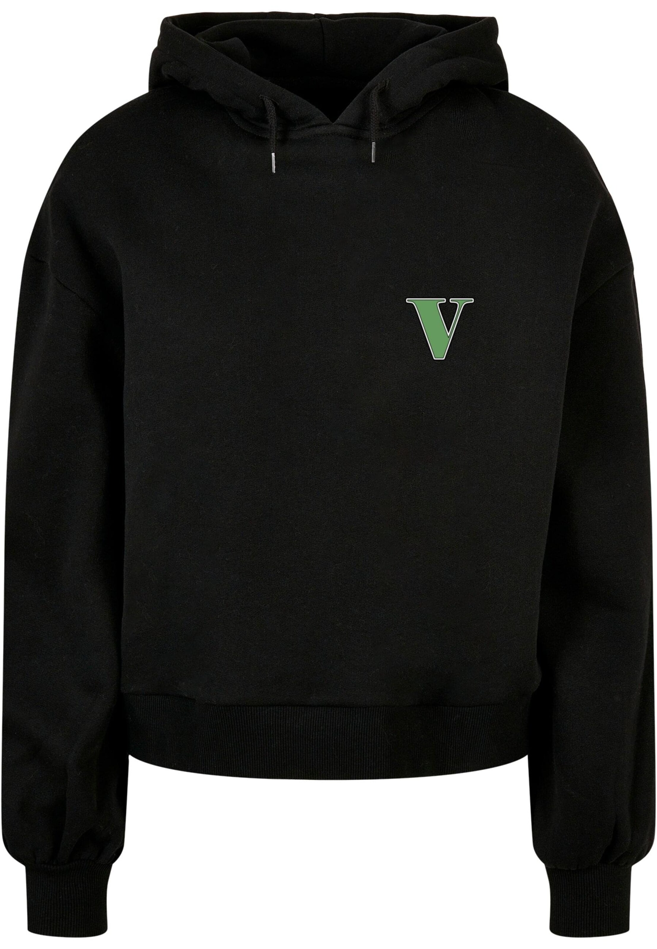 Merchcode Sweatshirt 'Grand Collage' in Schwarz: Vorderseite