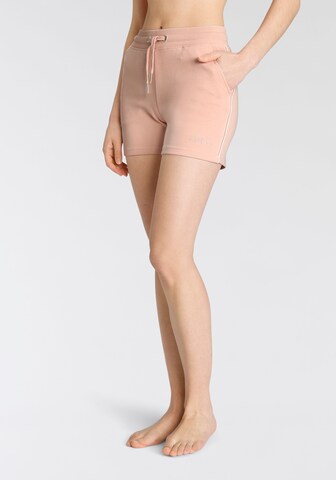 H.I.S Slim fit Pants in Pink: front