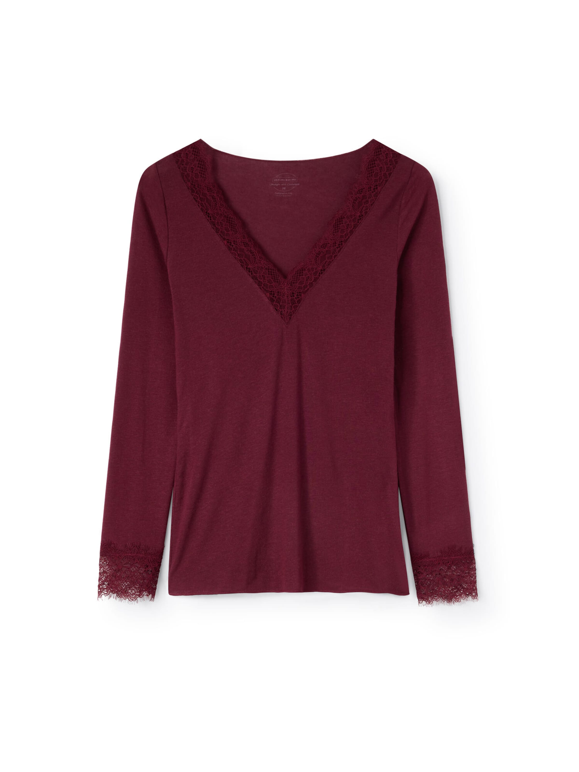 INTIMISSIMI Shirt 'Ultralight' in L in Bordeaux, Item view