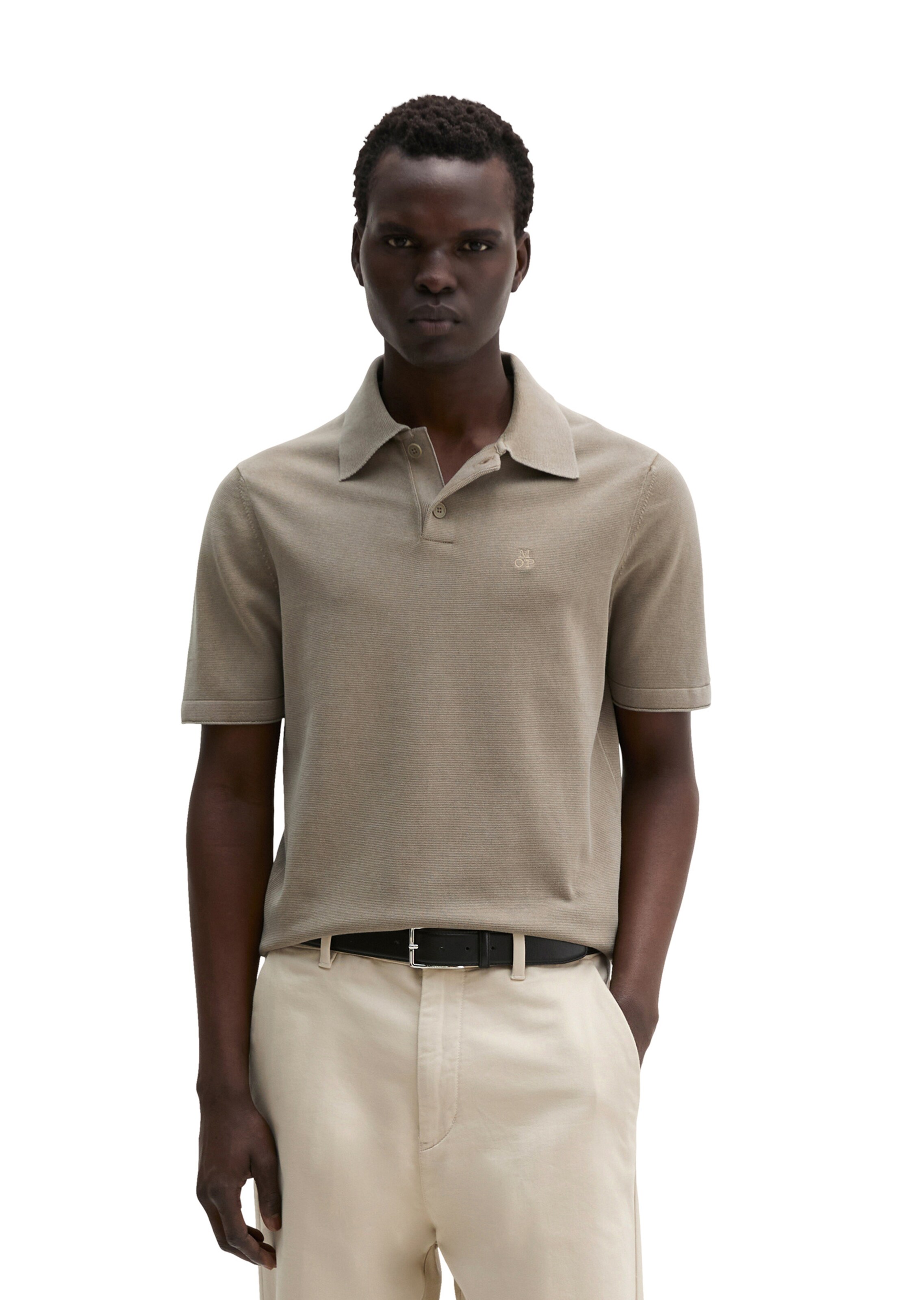 Marc O'Polo Trui in Bruin: voorkant