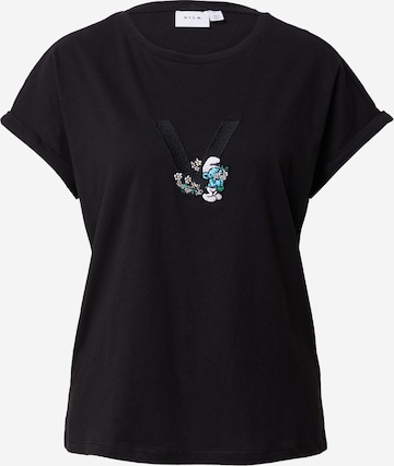 VILA Shirt 'Smurfy' in Black: front
