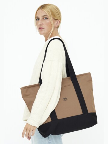 Lefrik Henkeltasche 'Strata' in Beige