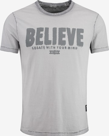 Key Largo Shirt in Grau: Vorderseite