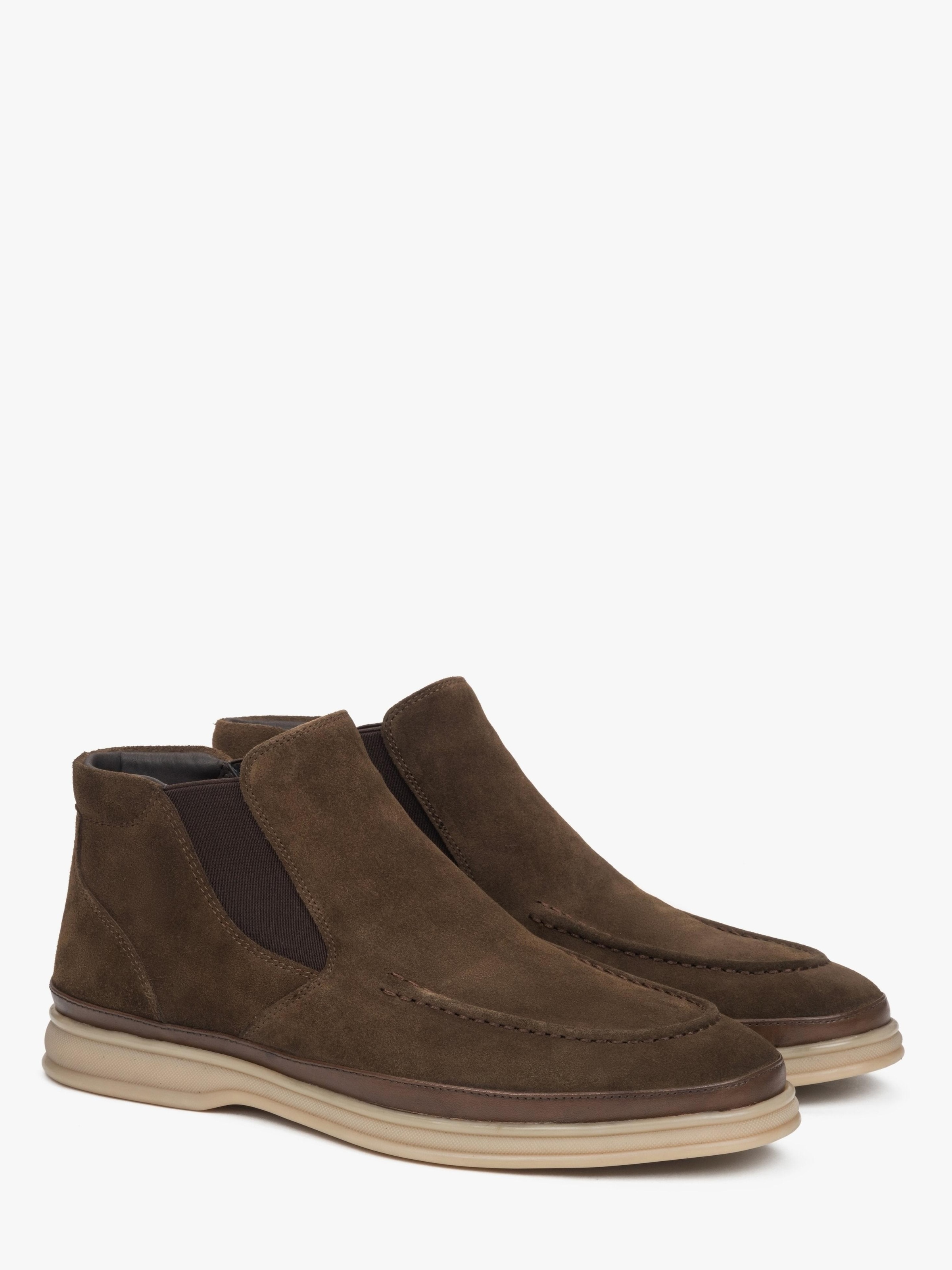 Estro Chelsea Boots '552-4'‌‌‌‌ in Braun