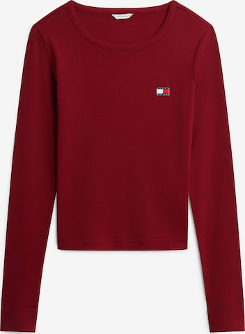 T-shirt 'Heritage' TOMMY HILFIGER en rouge : devant