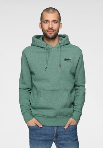 Superdry Sweatshirt in Groen