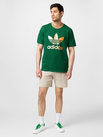 ADIDAS SPORTSWEAR regular Παντελόνι φόρμας 'Essentials French Terry 3-Stripes' σε μπεζ