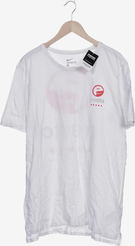 NIKE T-Shirt L in Weiß: predná strana