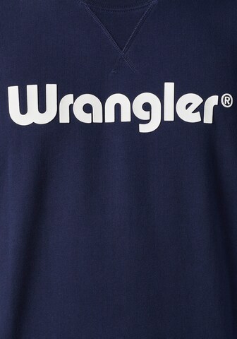 WRANGLER Sweatshirt in Blau