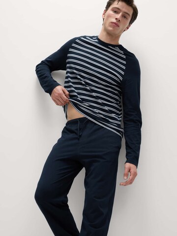 Marks & Spencer Pajamas long in Blue: front