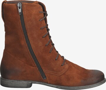 THINK! Lace-Up Ankle Boots in Brown