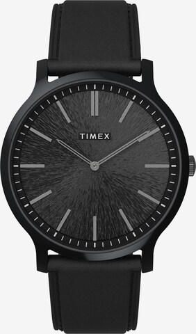 Orologio analogico di TIMEX in nero: frontale