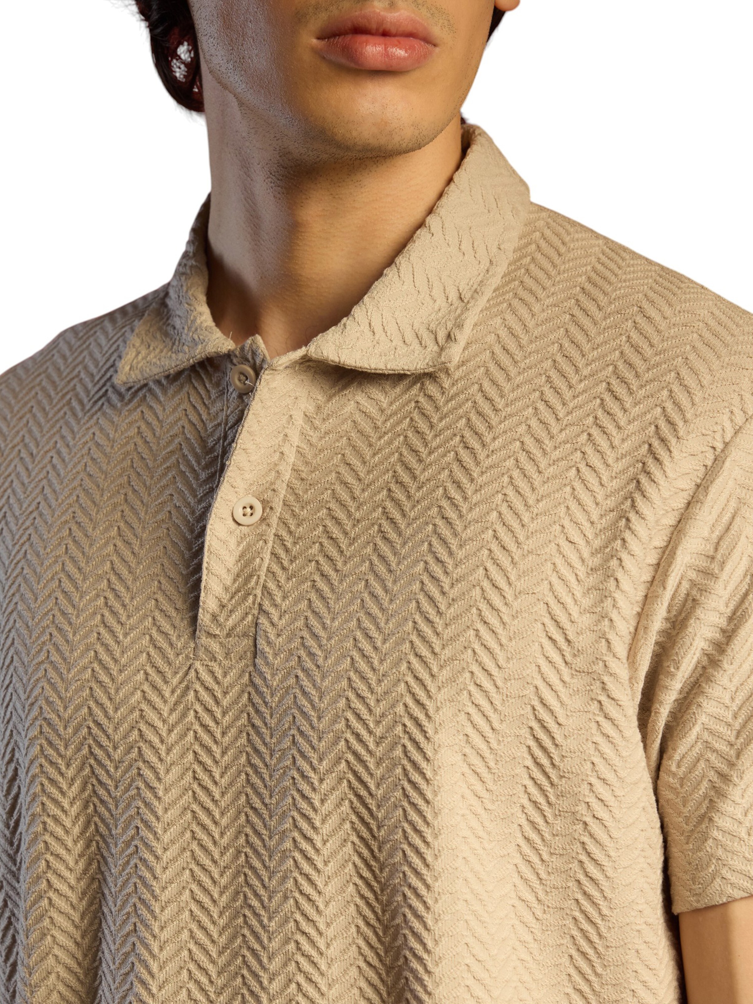 Campus Sutra Shirt in Beige