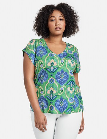 SAMOON Tričko – zelená: přední strana