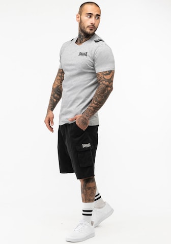 LONSDALE Loosefit Παντελόνι cargo σε μαύρο