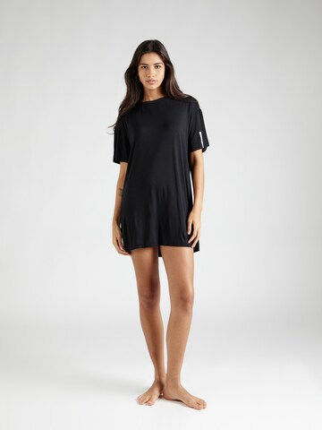 Chemise de nuit 'UNITE' HUGO en noir : devant