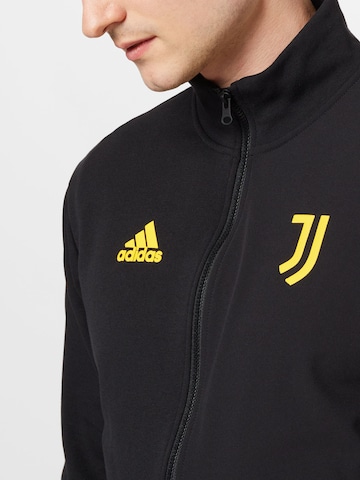 ADIDAS SPORTSWEARJakna za vježbanje 'Juventus Anthem' - crna boja