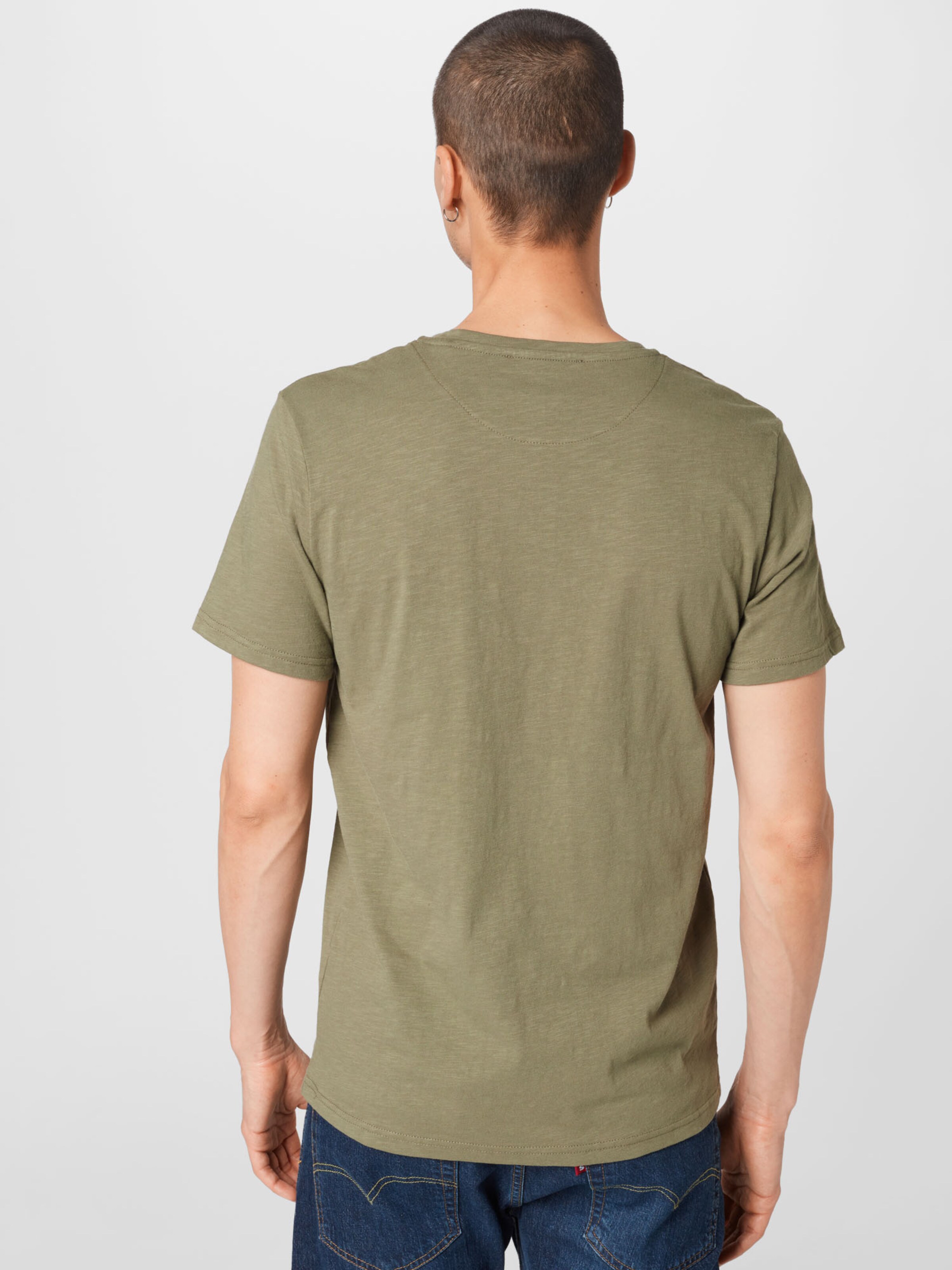Männer Shirts By Garment Makers T-Shirt in Khaki - QM56383 Männer Shirts By Garment Makers T-Shirt in Khaki - QM56383