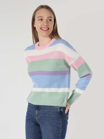 Colin's Sweater in Blue: front