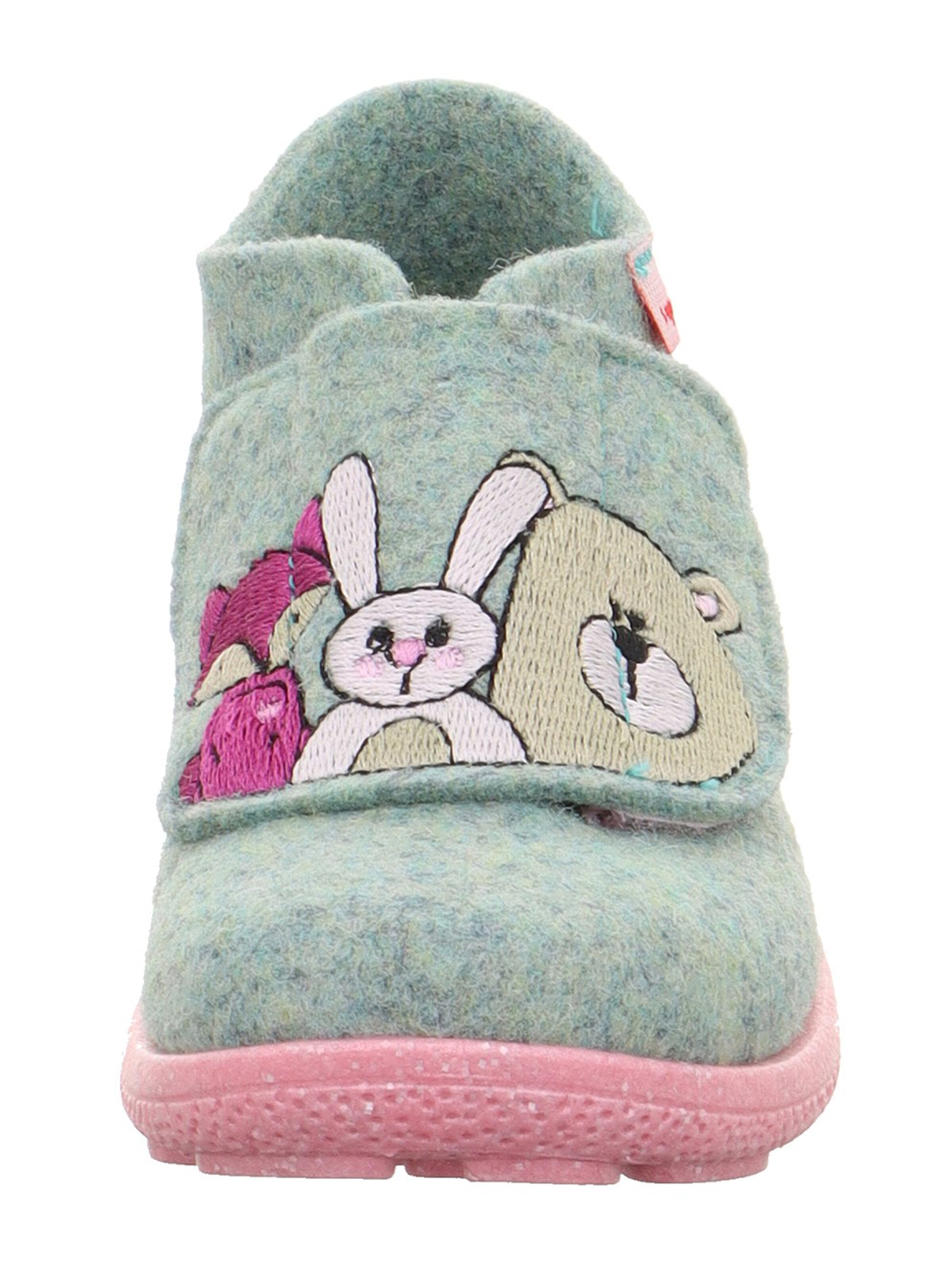 SUPERFIT Тапки 'HAPPY OCTI' в Зеленый