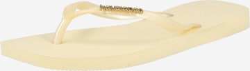 geltona HAVAIANAS Šlepetės per pirštą: priekis