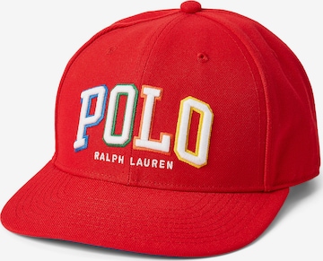 Polo Ralph Lauren Cap 'BILL' in Rot: predná strana