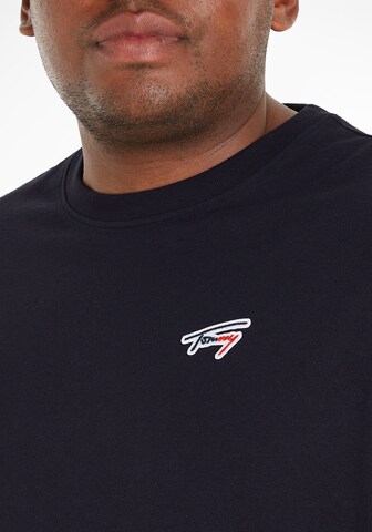 Tommy Jeans Plus T-Shirt in Blau