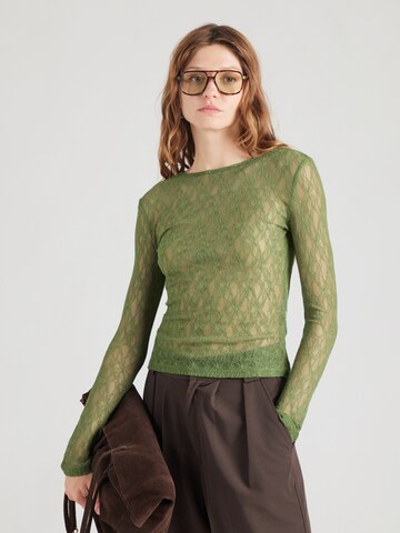 Aware Shirt 'AWTESSY' in Green: front