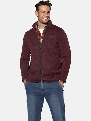 BABISTA Fleece Jacket 'Danario' in Red: front