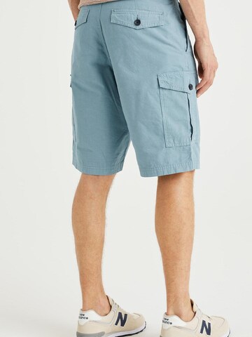 WE Fashion - regular Pantalón cargo en azul