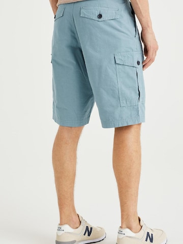 Regular Pantalon cargo WE Fashion en bleu