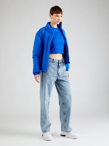 HUGO Loosefit Jeans 'Leni' in Blau