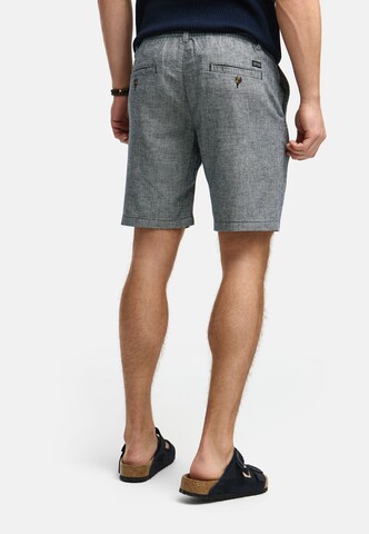 INDICODE JEANS Regular Trousers 'Erwil' in Grey