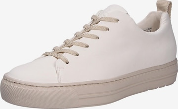 Baskets basses Paul Green en beige : devant