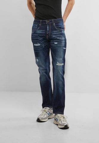 883Police Regular Jeans 'TODD1035MAT' in Blue: front