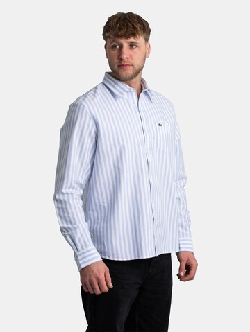 LACOSTE Comfort fit Button Up Shirt in Blue
