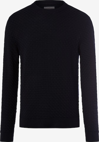 Finshley & Harding Trui in Blauw: voorkant