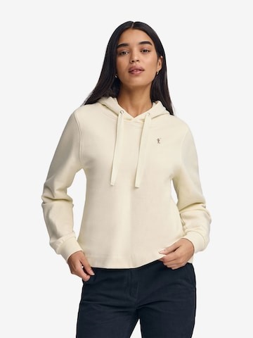 Polo Club Sweatshirt in Beige: front