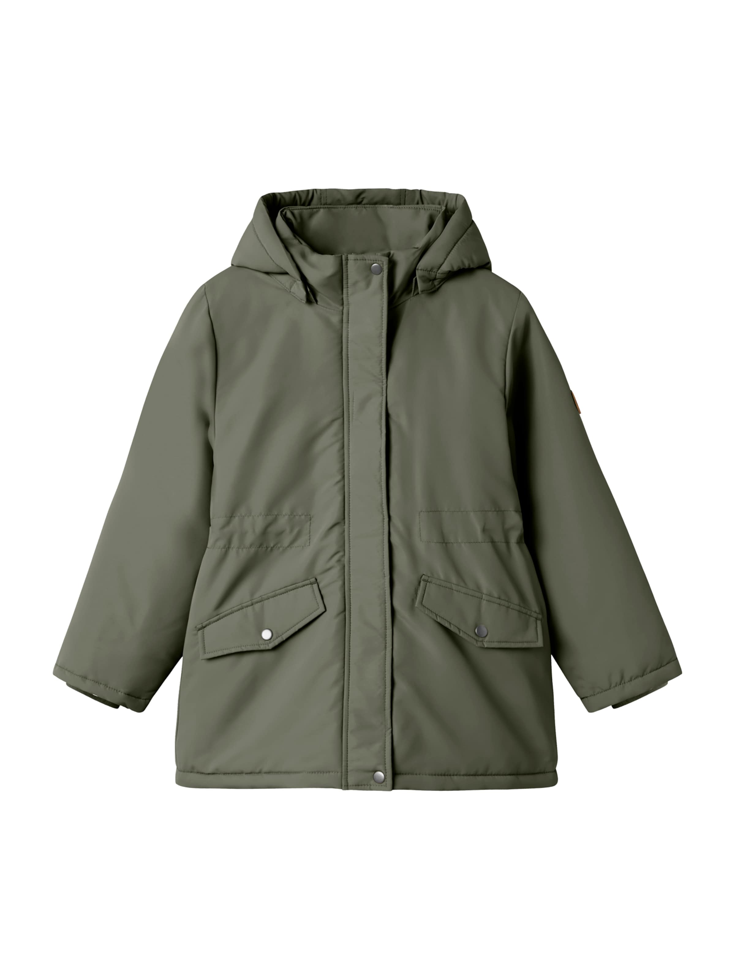 NAME IT Overgangsjakke 'NKFMARLOW' i grøn: forside