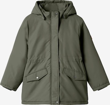 NAME IT Parka 'NKFMARLOW' in Grün: Vorderseite