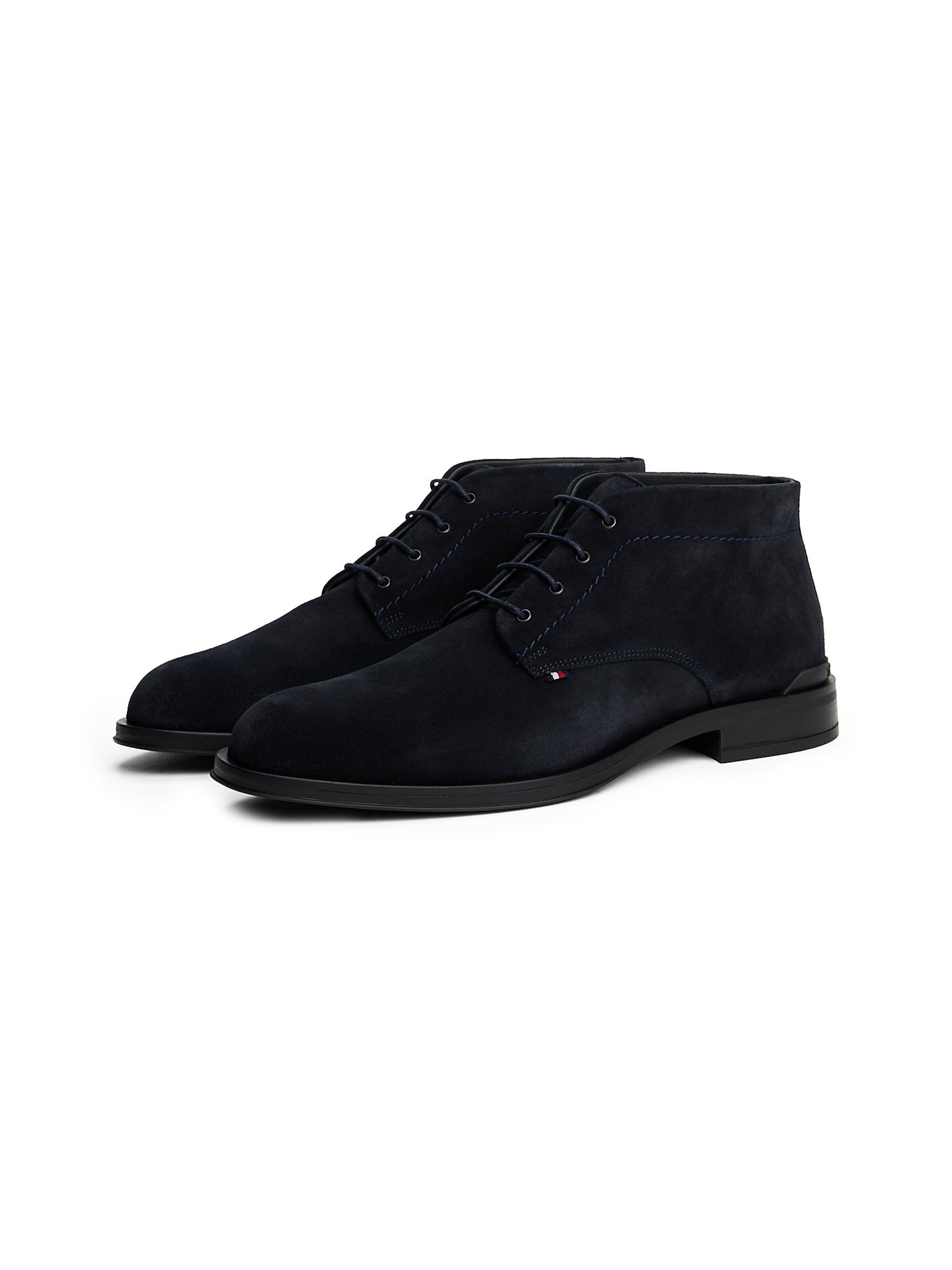 Bottes à lacets TOMMY HILFIGER en noir