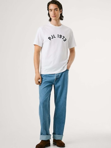 T-Shirt 'Maverick' Pepe Jeans en blanc